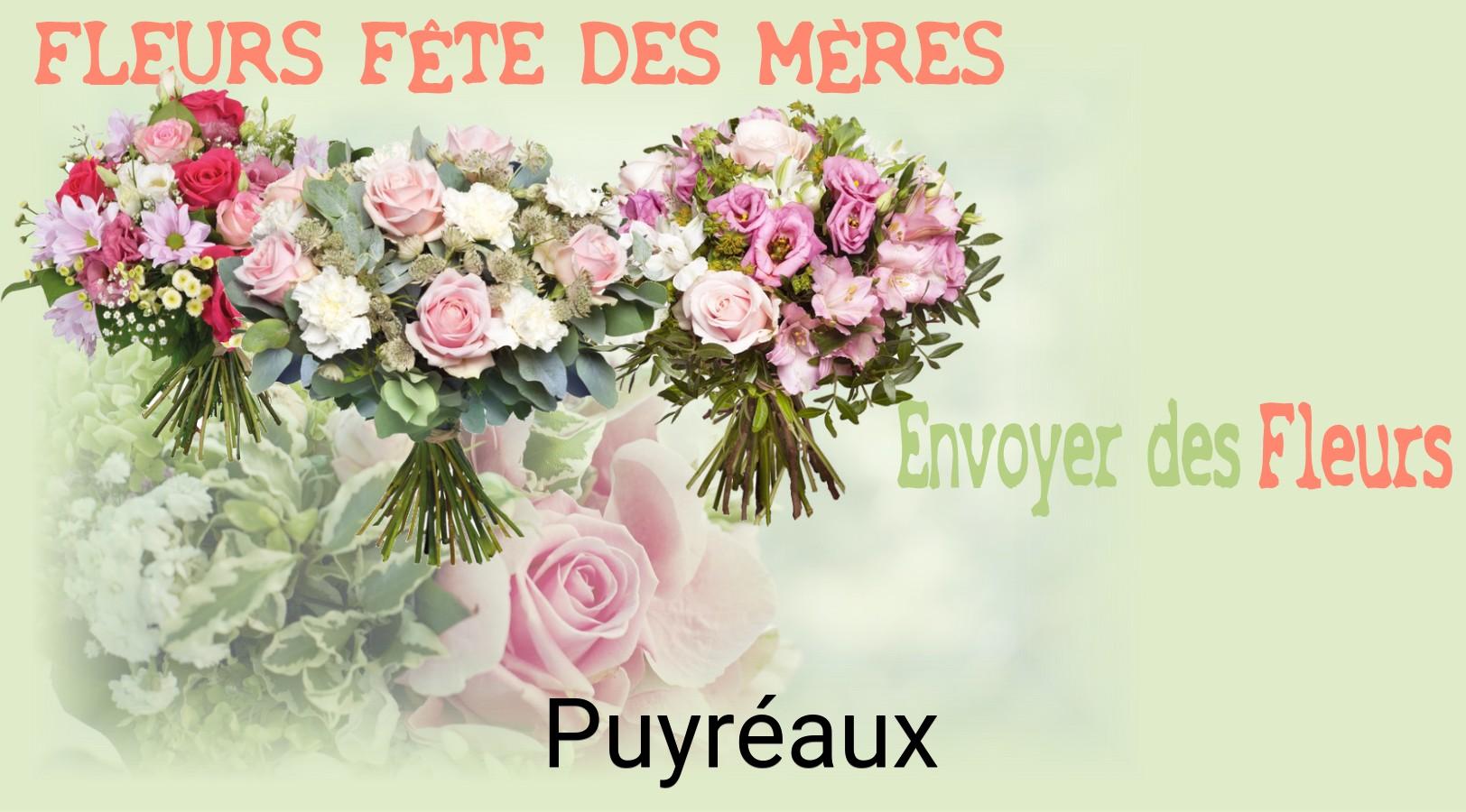 Bouquet de Fête des Mères livré à Puyréaux